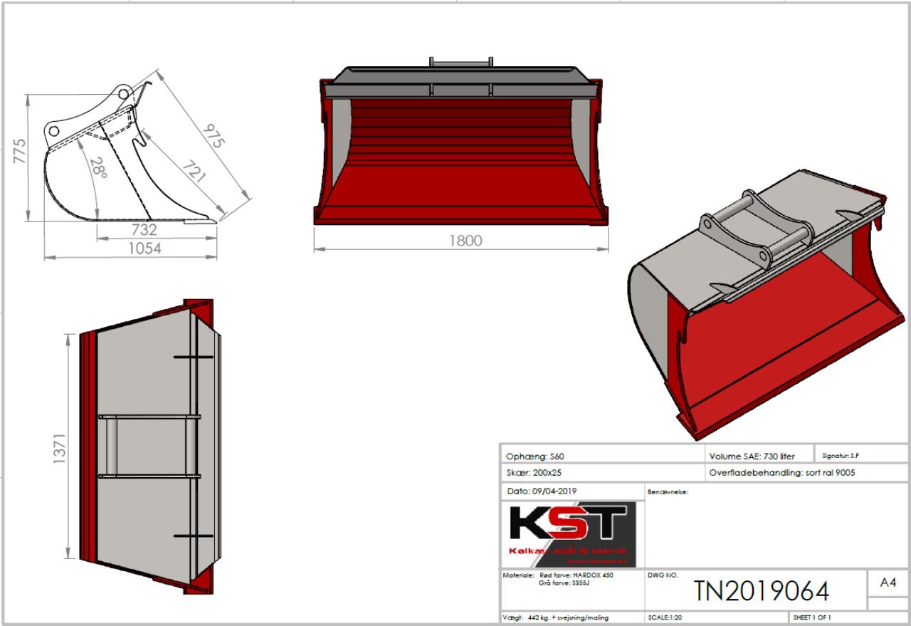 Planerskovl - Fast - KST